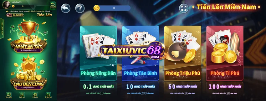 game tiến lên miền nam