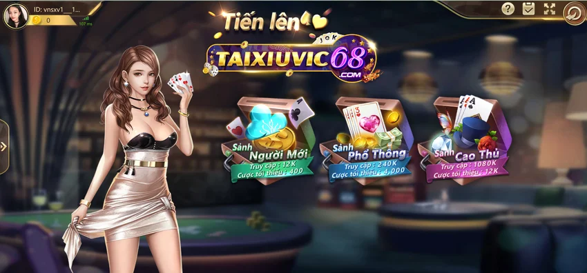 Web chơi game tiến lên miền nam miễn phí