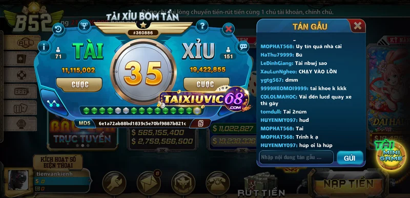 App game tài xỉu