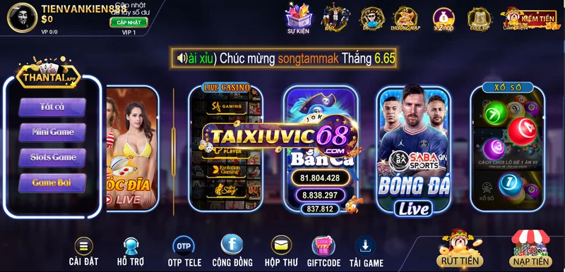 Bắn cá tại ThanTai.App 