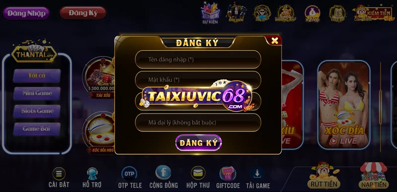 đăng ký Thần Tài App