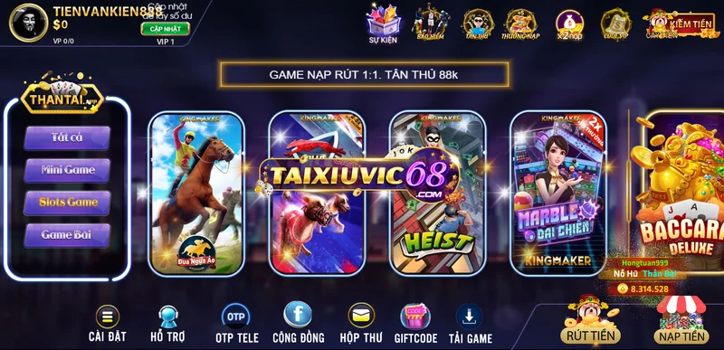 Slot game Thần Tài App