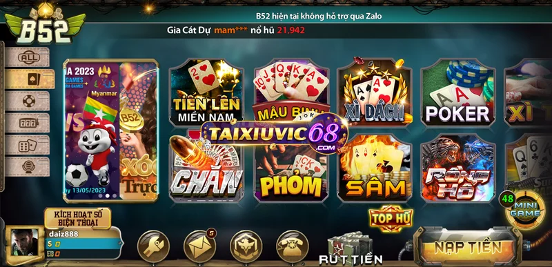 game bài b52 club