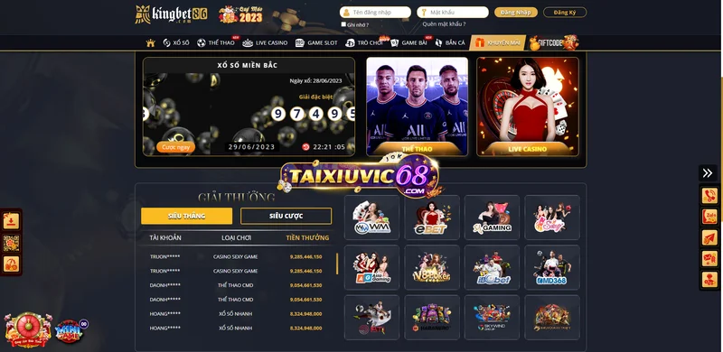 Đánh đề online Kingbet86