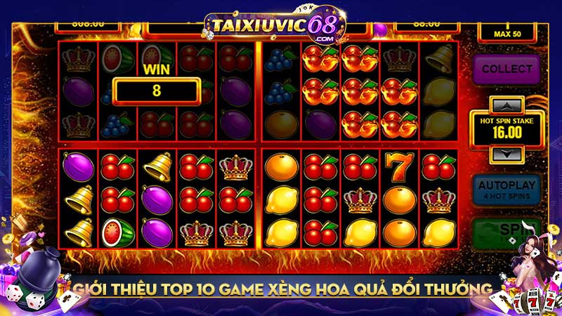 Game xèng hoa quả đổi thưởng: Top 10 cổng game có Jackpot tiền tỷ