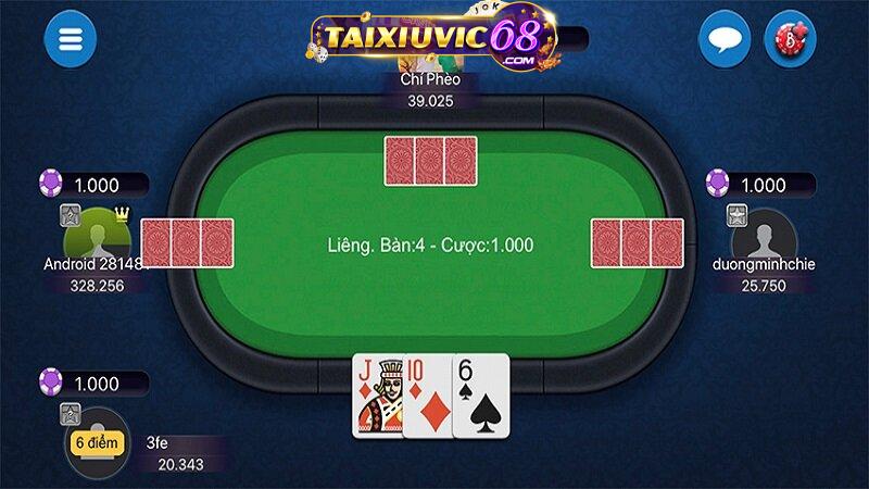 Chơi game bài Liêng online